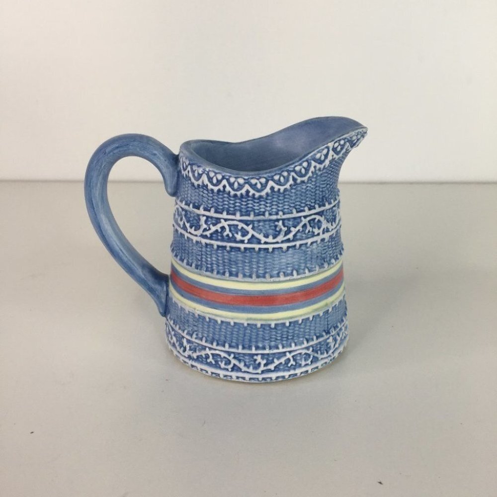 Yankee Candle blue lace pitcher